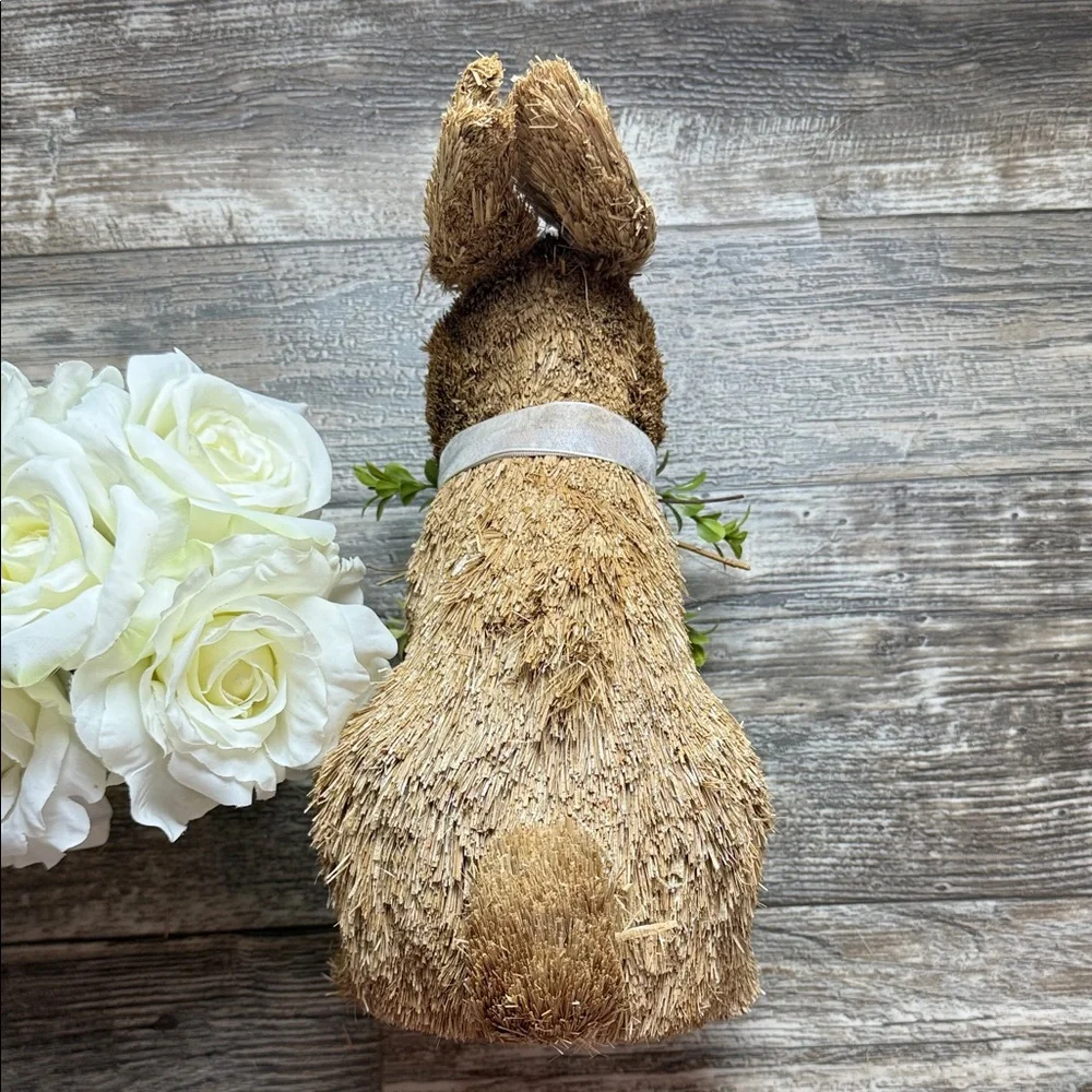 Bunny with Floral Accents